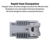 For Creality Ender-3 V3 KE/SE Heat Sink All-Metal Radiator riginal Metal Heat Sink for Ender-3 V3  SE/KE 3D Printer Parts